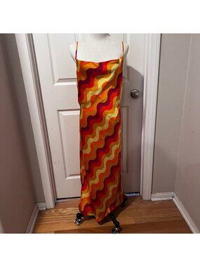 LEO SEASON MIDI SLIP DRESS